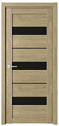 ПО Эко-шпон Прага 700 дуб натуральный стекло черное 